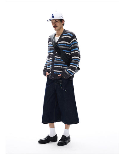 MADWITCH CONTRAST V KNIT #72598