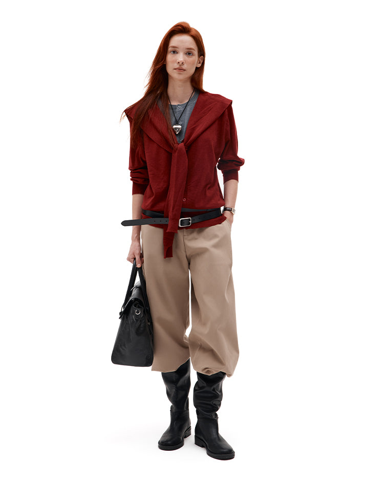 MADWITCH CAPE KNIT SWEATER #51157