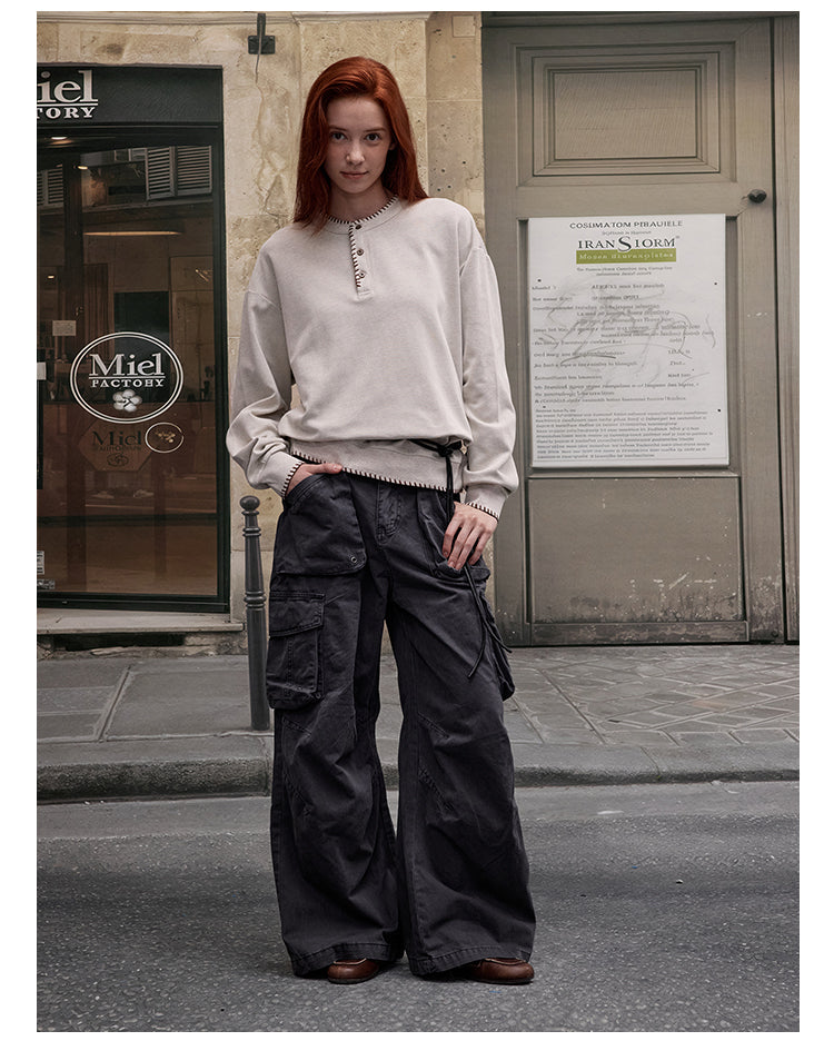 MADWITCH CASUAL PULLOVER HOODIE #C258Q25