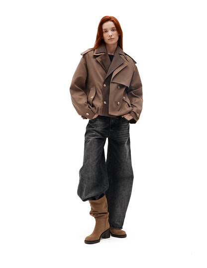MADWITCH RELAXED CROP OUTERWEAR #630013