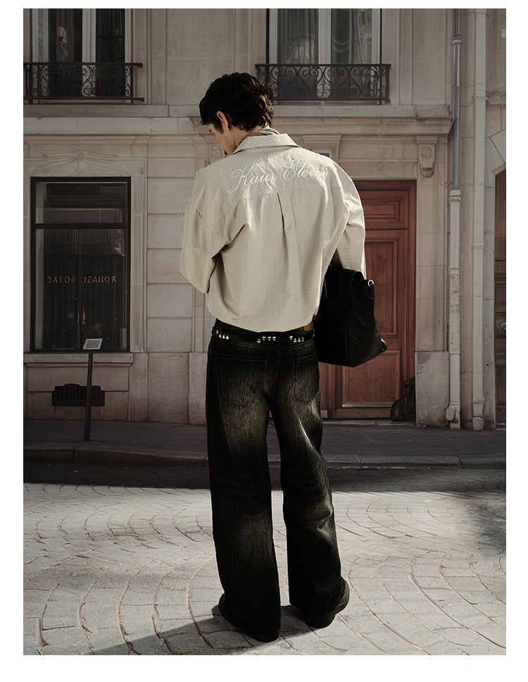 MADWITCH LUXE PLAID SHIRT #CW1236