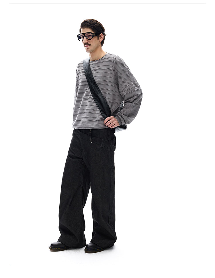 MADWITCH RIB RAGLAN KNIT #27393