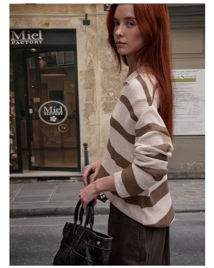 MADWITCH CONTRAST STRIPE LONG SLEEVE #68888