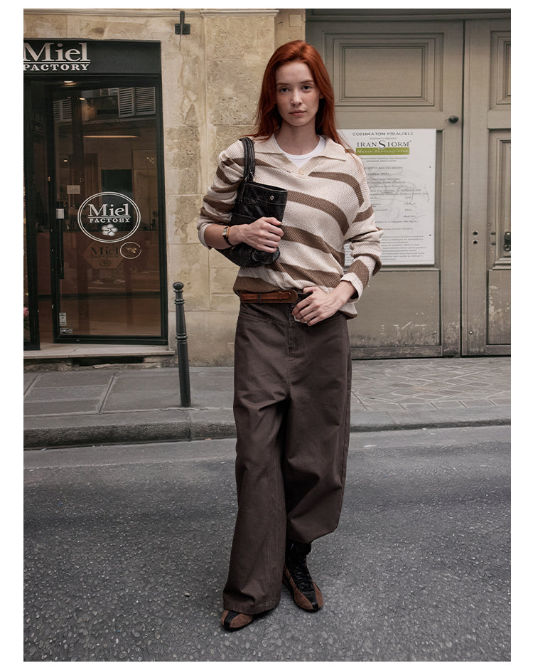 MADWITCH CONTRAST STRIPE LONG SLEEVE #68888