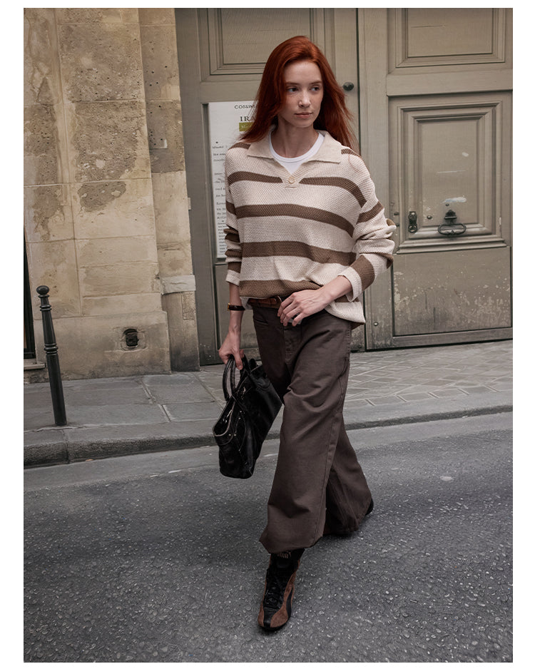 MADWITCH CONTRAST STRIPE LONG SLEEVE #68888