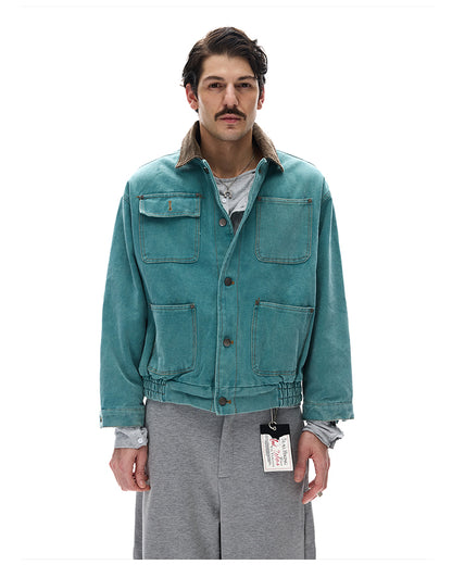 MADWITCH WASHED UTILITY JACKET #256067