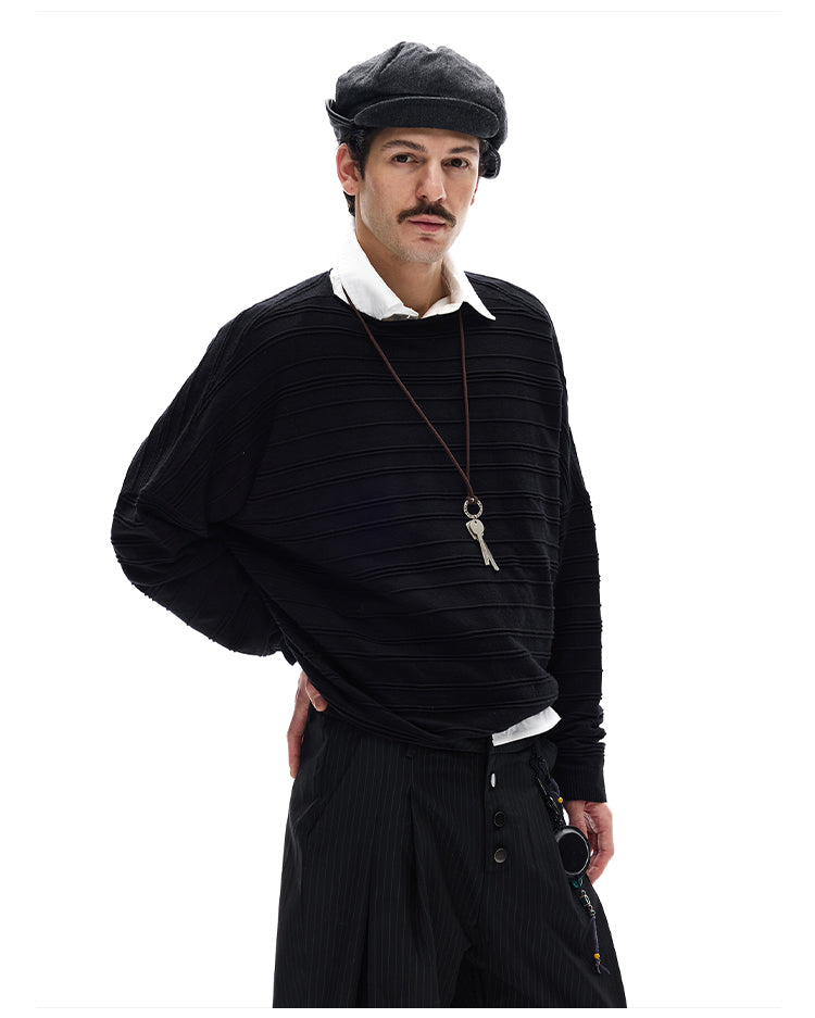 MADWITCH RIB RAGLAN KNIT #27393