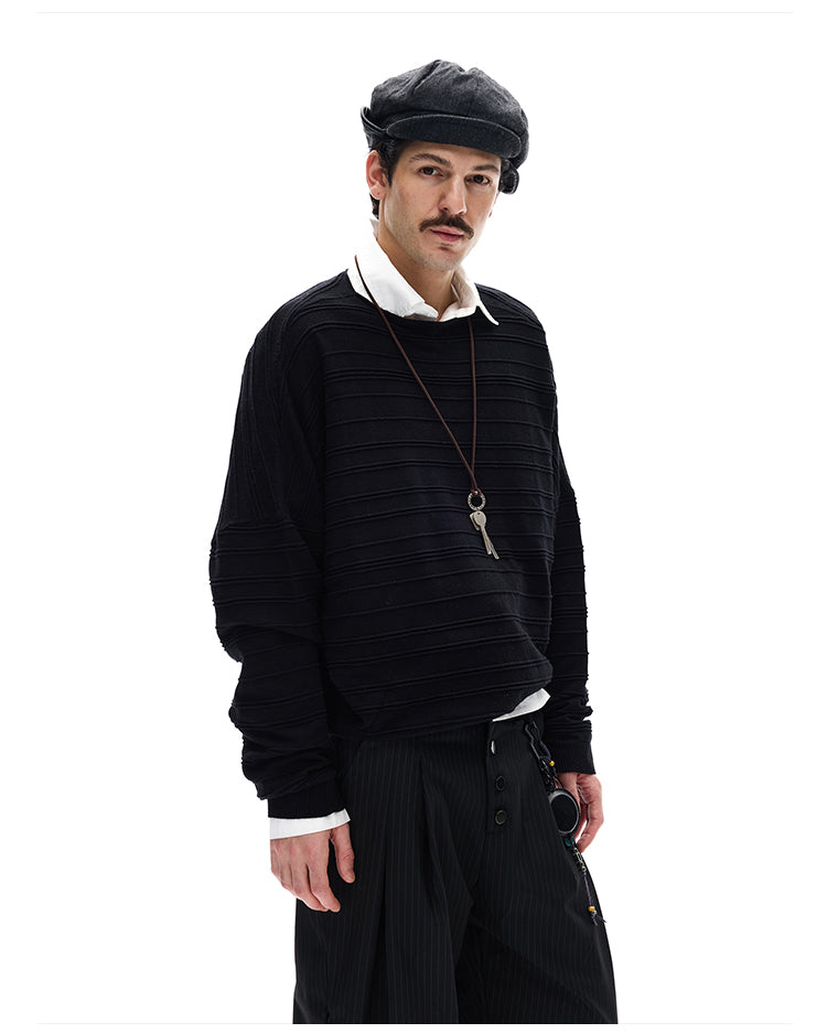 MADWITCH RIB RAGLAN KNIT #27393