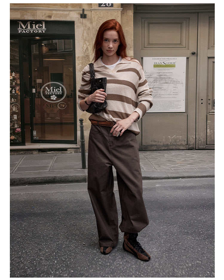 MADWITCH CONTRAST STRIPE LONG SLEEVE #68888