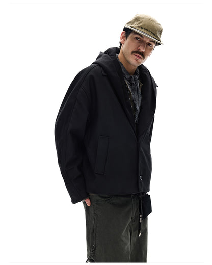 MADWITCH FAUX HOOD BLAZER #630021