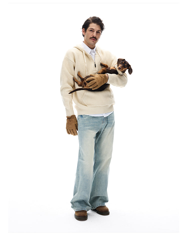 MADWITCH TEXTURED ZIP-UP #C2505Q25