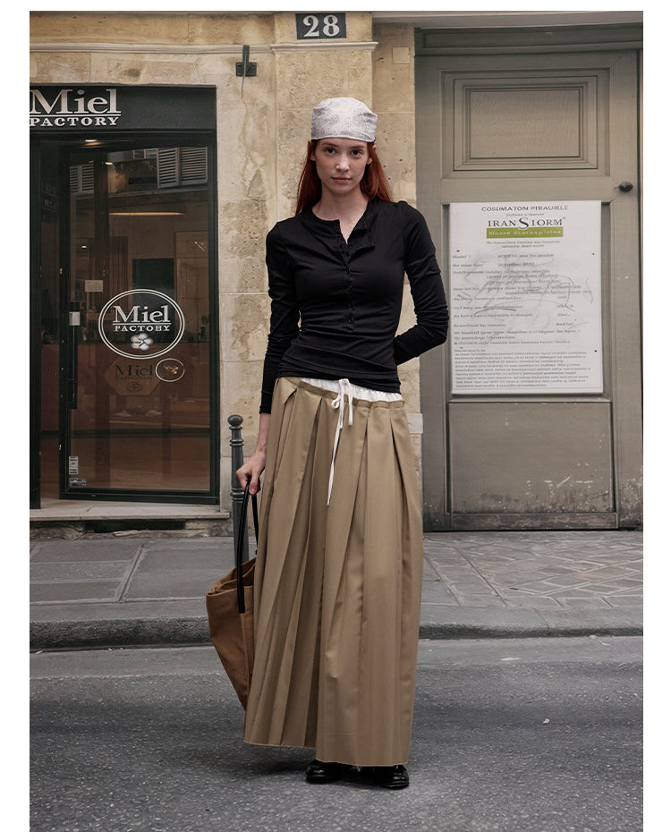 MADWITCH SHEER LAYERING LONG SLEEVE #L99744
