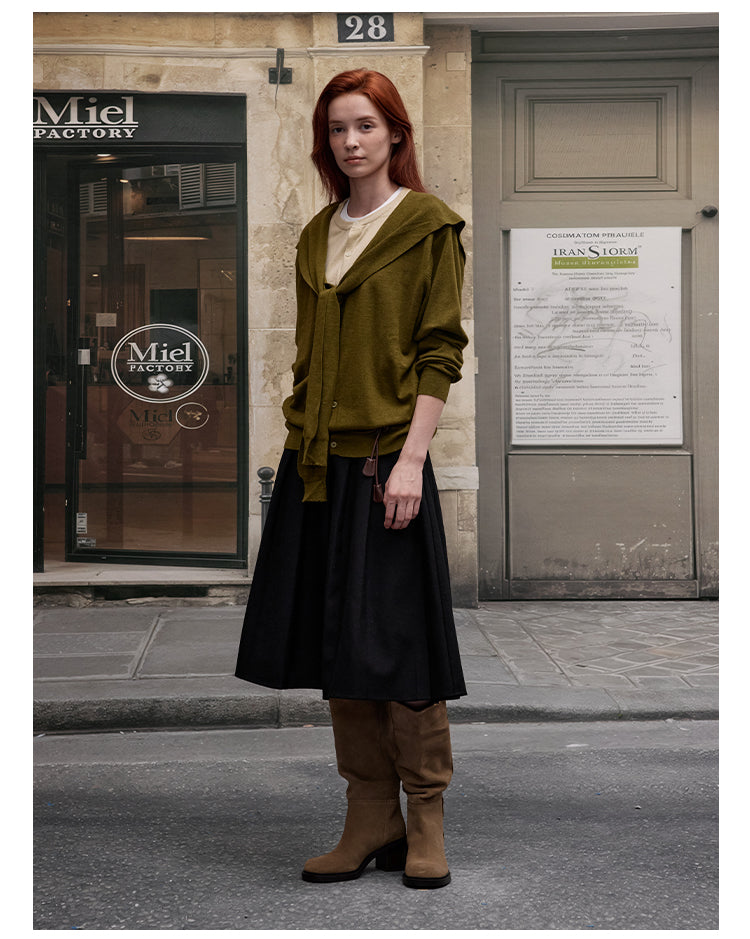 MADWITCH CAPE KNIT SWEATER #51157