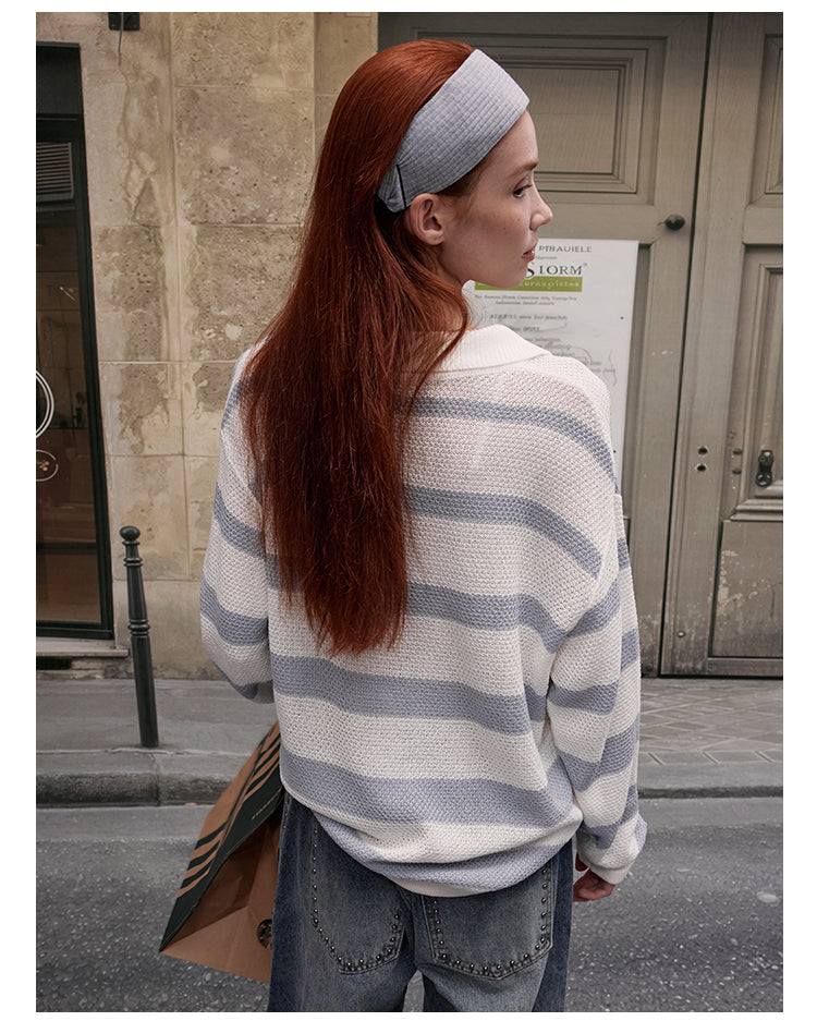 MADWITCH CONTRAST STRIPE LONG SLEEVE #68888