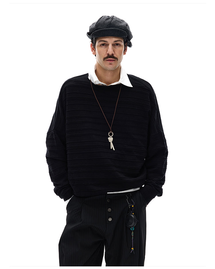 MADWITCH RIB RAGLAN KNIT #27393