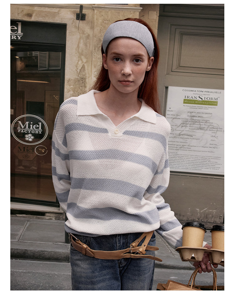 MADWITCH CONTRAST STRIPE LONG SLEEVE #68888