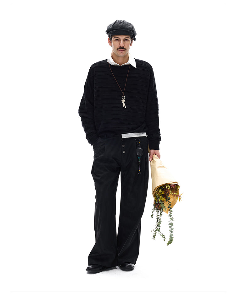 MADWITCH RIB RAGLAN KNIT #27393