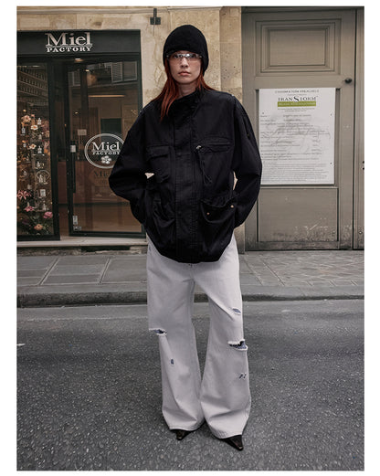 MADWITCH VERSATILE UTILITY LONG COAT #W267