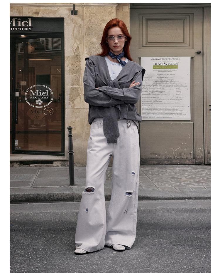 MADWITCH CAPE KNIT SWEATER #51157