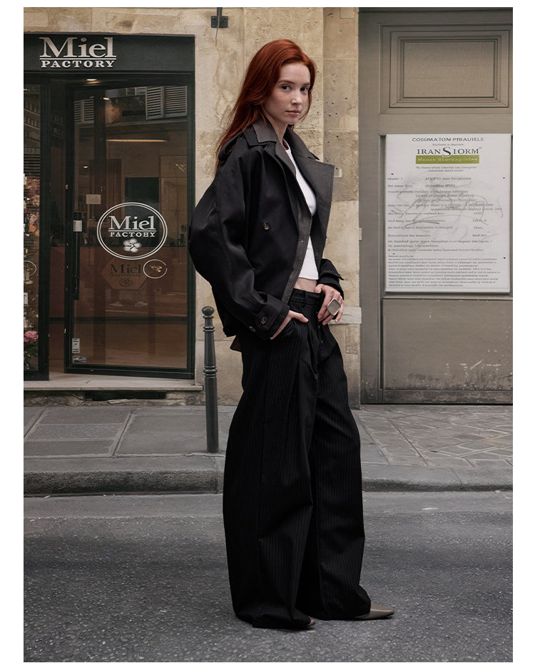 MADWITCH RELAXED CROP OUTERWEAR #630013