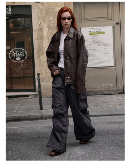MADWITCH OILED COTTON UTILITY COAT #C282Q25