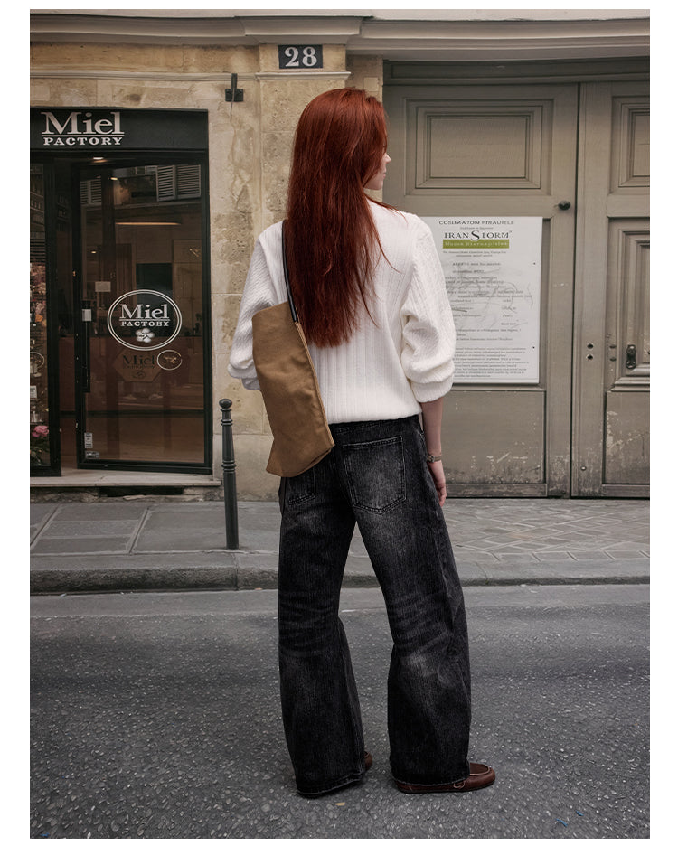 MADWITCH KNIT POLO SWEATER #C91