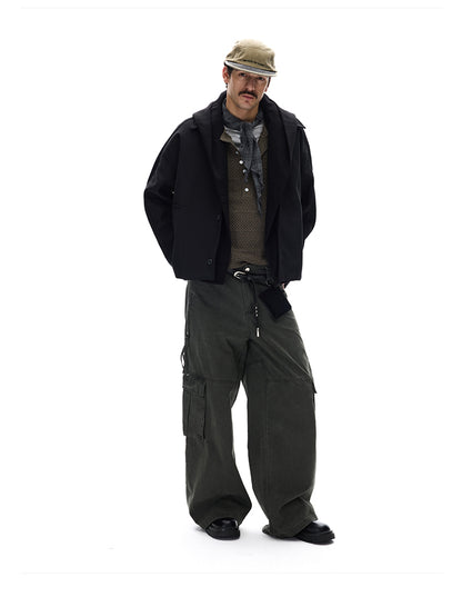 MADWITCH FAUX HOOD BLAZER #630021
