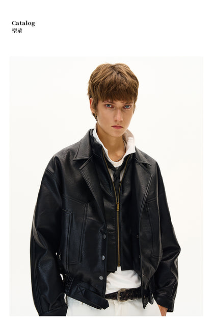MADWITCH OUTLAW DISTRESSED COAT #M5256085