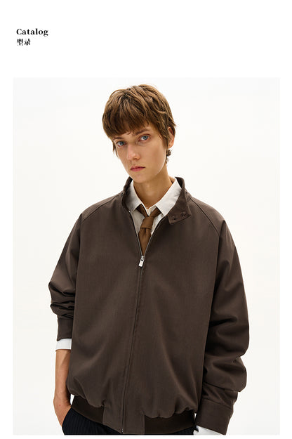 MADWITCH MINIMALIST STAND COLLAR JACKET #C265Q25