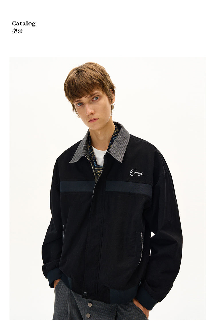 MADWITCH CASUAL EMBROIDERED JACKET #CR2021