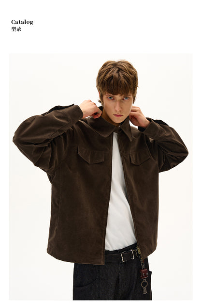 MADWITCH LAPEL SQUARE SHOULDER JACKET #C267Q25