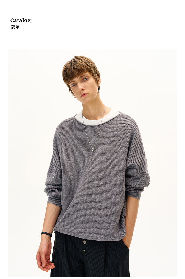 MADWITCH VERSATILE LONG SLEEVE SWEATER #27400