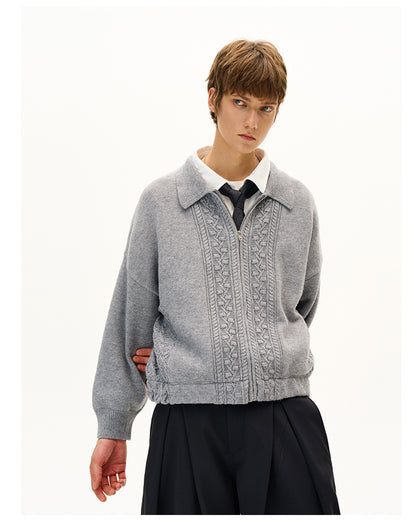 MADWITCH OLD MONEY KNIT BLAZER #AK066