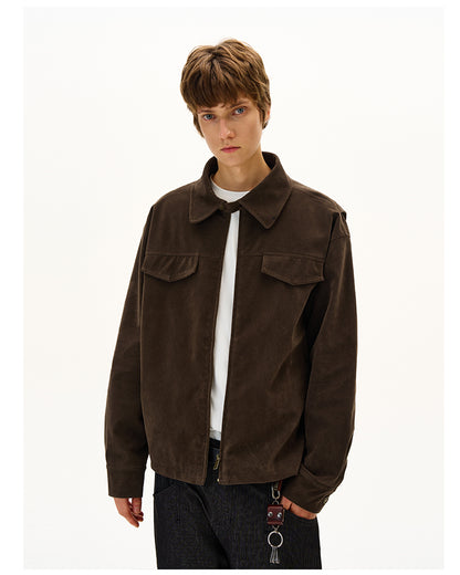 MADWITCH LAPEL SQUARE SHOULDER JACKET #C267Q25