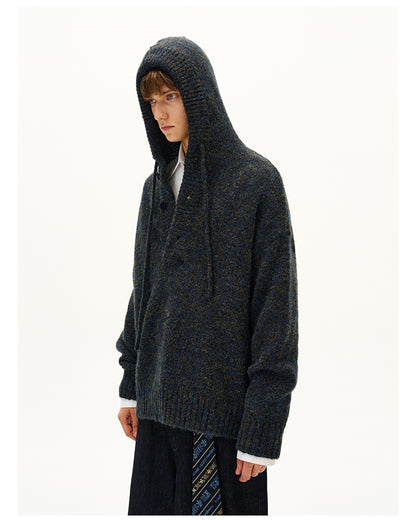 MADWITCH MOOD HOODED KNITWEAR #JY010