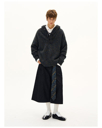 MADWITCH MOOD HOODED KNITWEAR #JY010