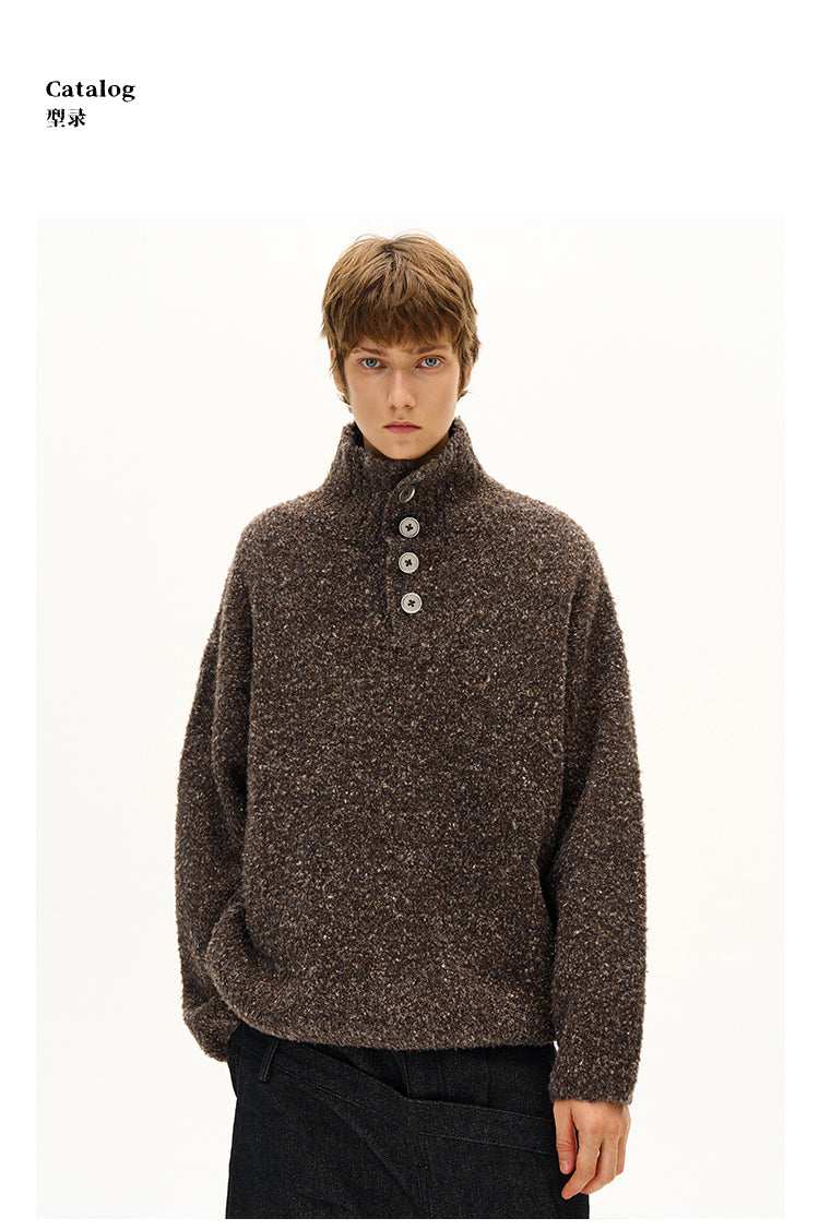 MADWITCH THERMAL KNIT SWEATER #DF8453