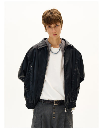 MADWITCH RETRO MOTORCYCLE COAT #C327Q25