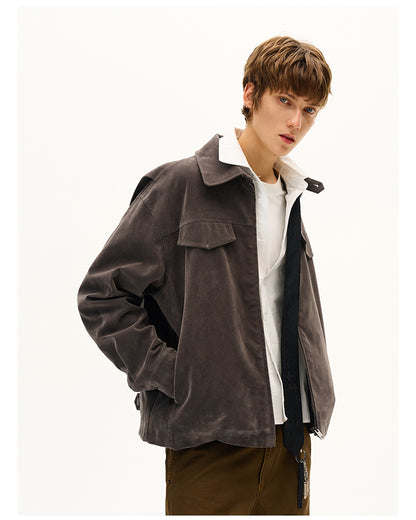 MADWITCH LAPEL SQUARE SHOULDER JACKET #C267Q25