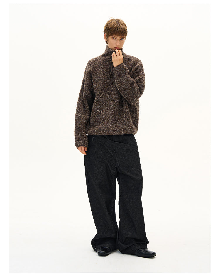 MADWITCH THERMAL KNIT SWEATER #DF8453