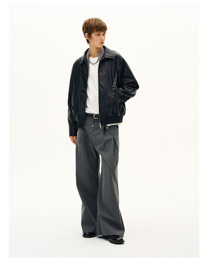 MADWITCH RETRO MOTORCYCLE COAT #C327Q25