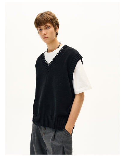 MADWITCH KNIT VEST WAISTCOAT #27384