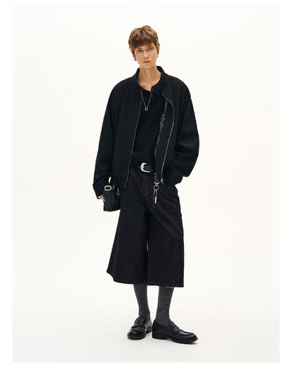 MADWITCH MINIMALIST STAND COLLAR JACKET #C265Q25