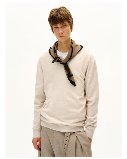 MADWITCH VINTAGE V-NECK WOOL SWEATER #M6662