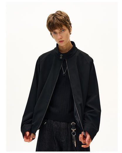 MADWITCH MINIMALIST STAND COLLAR JACKET #C265Q25