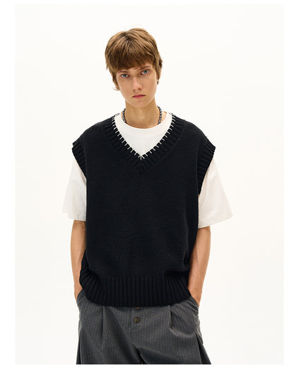 MADWITCH KNIT VEST WAISTCOAT #27384