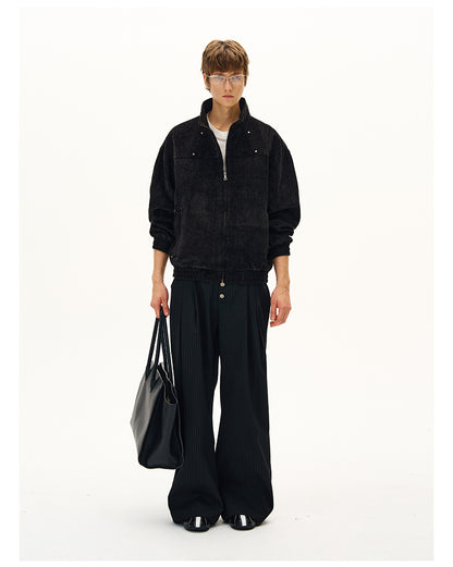 MADWITCH CASUAL VERSATILE CROP JACKET #R9867