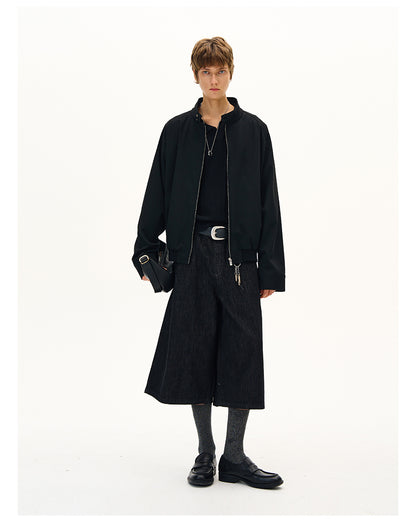 MADWITCH MINIMALIST STAND COLLAR JACKET #C265Q25