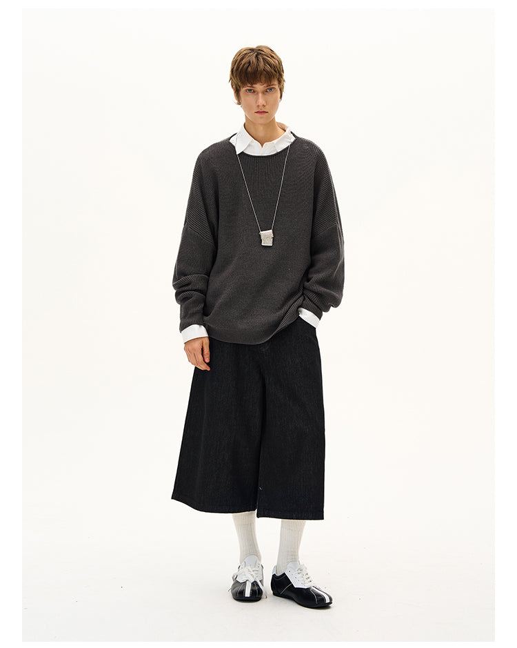 MADWITCH VERSATILE LONG SLEEVE SWEATER #27400