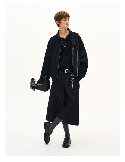 MADWITCH MINIMALIST STAND COLLAR JACKET #C265Q25